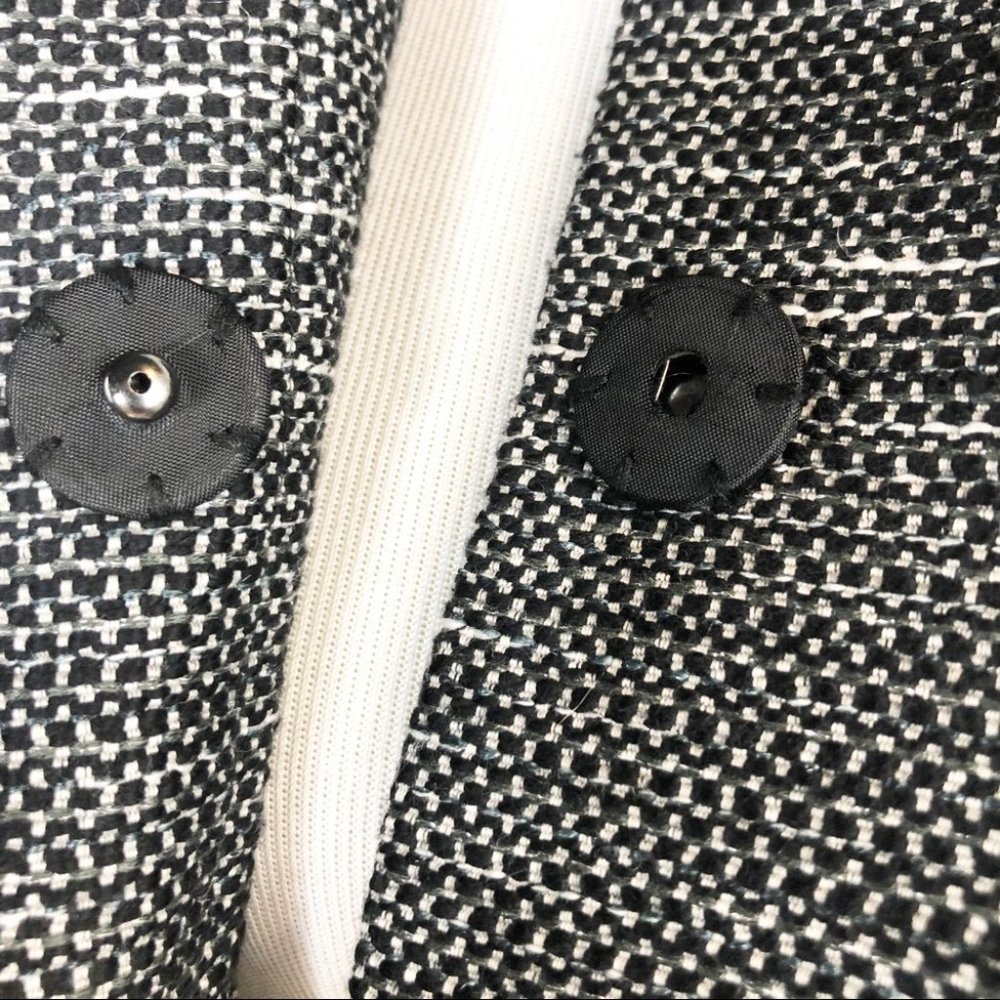 Halogen Tweed Cropped Blazer Jacket - image 7